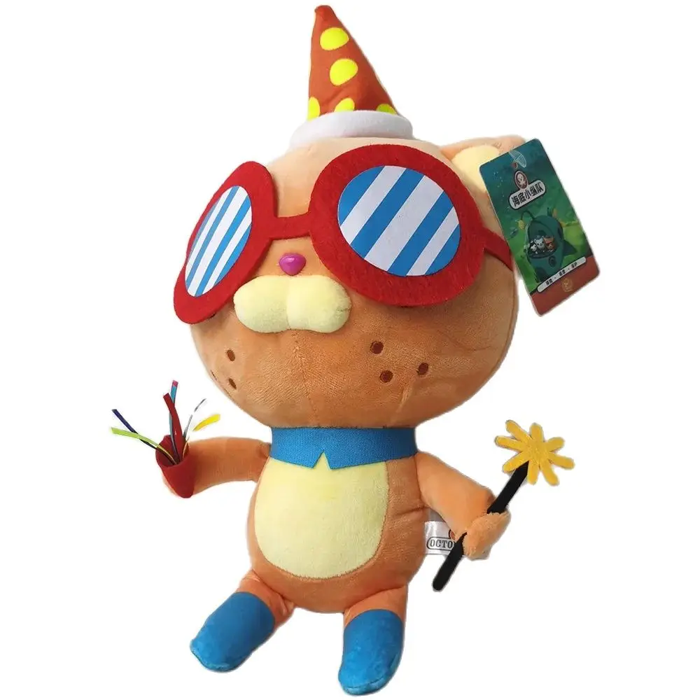 Jouet en peluche Octonauts de Noël, jouet en peluche, déguisement d'animal en peluche, dessin animé, nouvel an, Noël, Gelsovern, Azii, chat, clown, 11 po