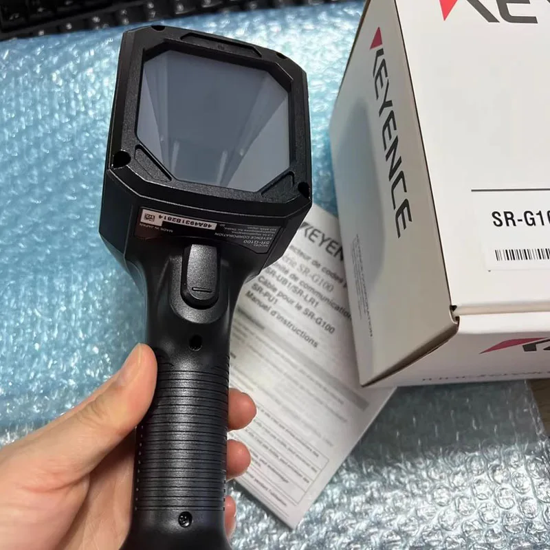 SR-G100 Новый оригинальный ручной сканер штрих-кодов KEYENCE; считыватель штрих-кодов, большие акции, добро пожаловать на консультацию.