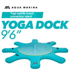 AQUA MARINA Yoga Dock Sup Board PEACE Yoga Surfboard Stand Up Paddleboard Aquatic Yoga Sports Board Platform 290cm