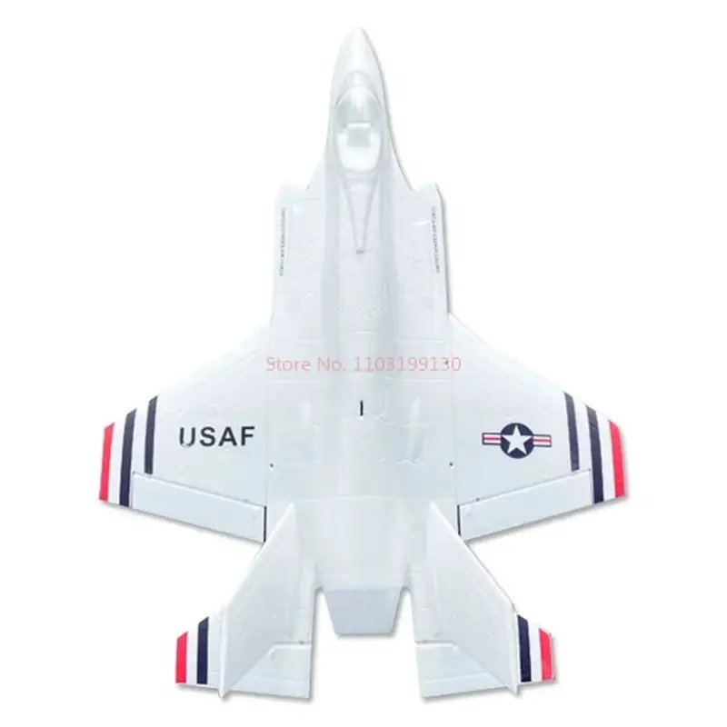 F35 relâmpago ii 64mm canal epóxi modelo de aeronave de controle remoto adulto lutador modificado dublê voando asas fixas