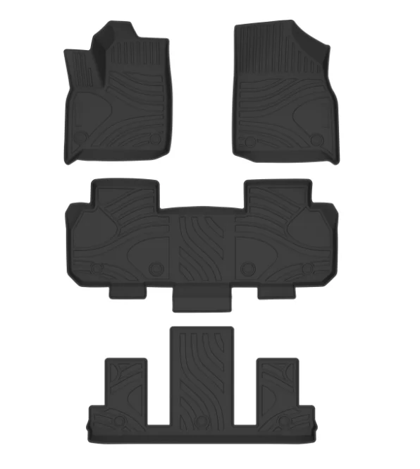 

Autobo--- TPE Floor Mats For Chevrolet Traverse 2018-2023 Model (6-Seat) LHD International Models