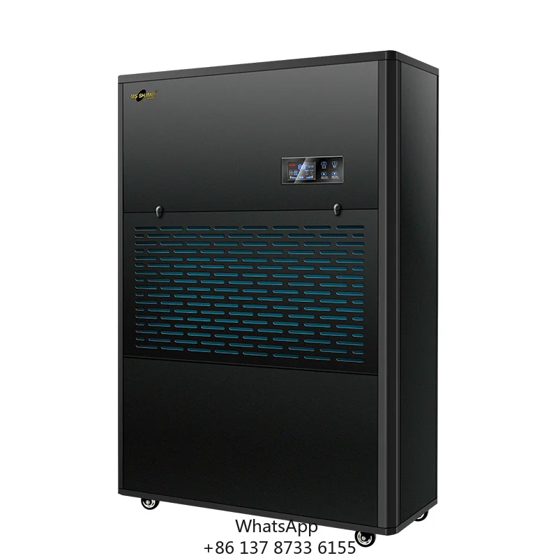 Dehumidifier 1000 Pints 480L Dehumidifier Black Industrial Air Dehumidifier For Grow Room Greenhouse