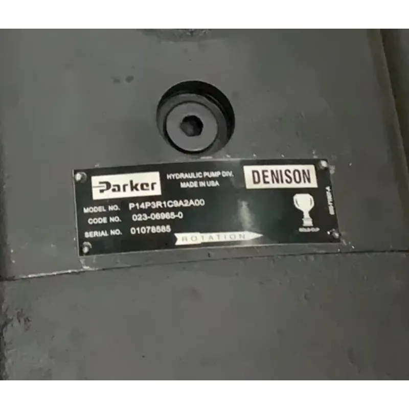 2025Parker Replacement  P14  P2 P3 hydraulic axial piston Pump P14P-3L1A.9A2.B00
