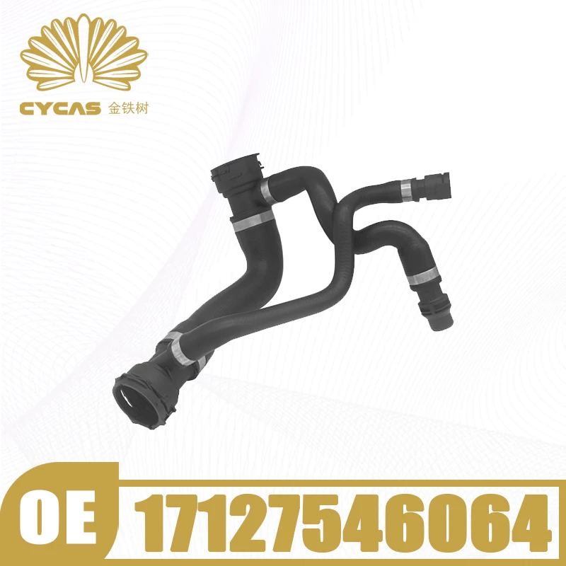 CYCAS Brand Tank Radiator Upper Water Pipe Hose #17127546064 For BMW 5 6 Series E60 E63 E64 E70 E71 X5 X6 535i 530i 525i 523i