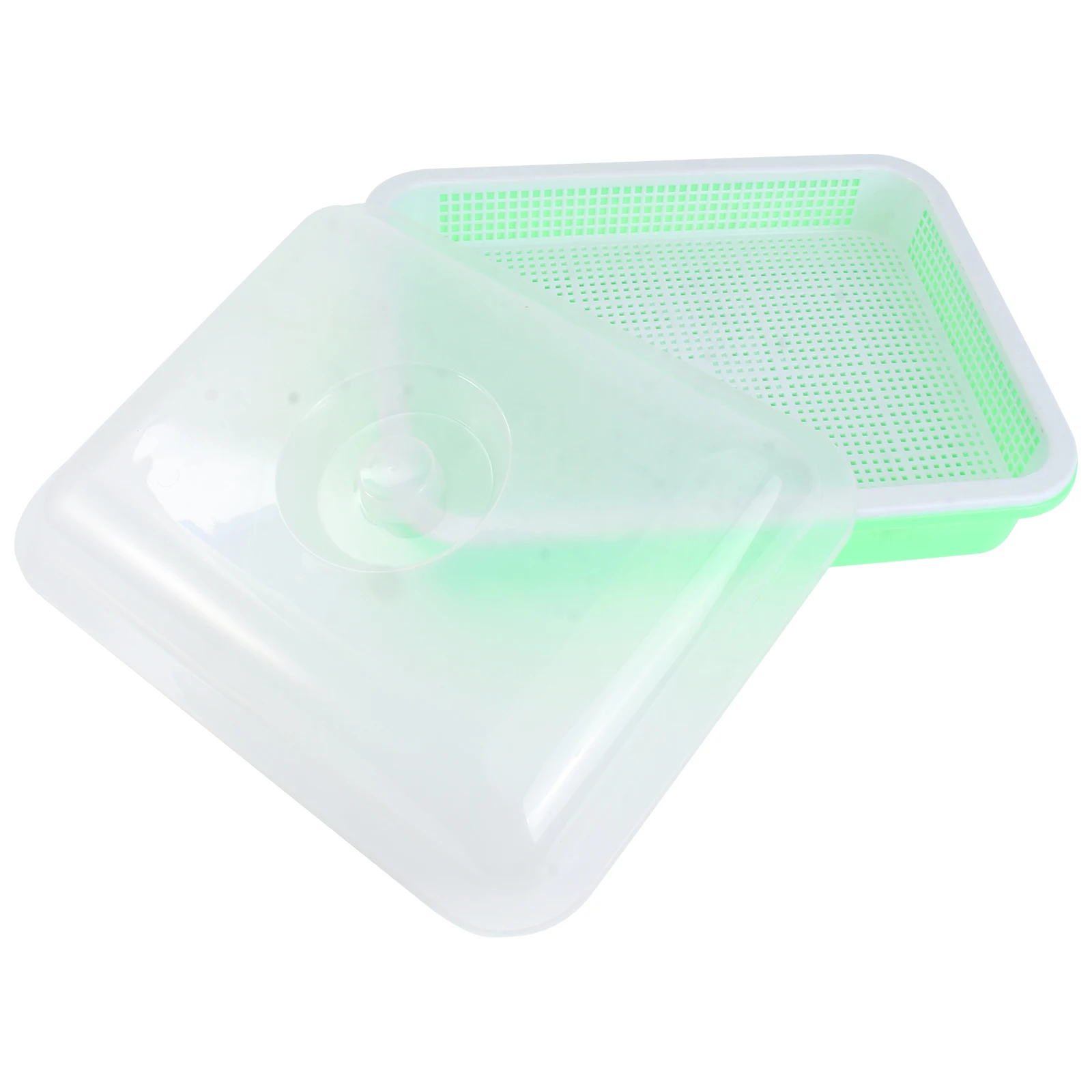

1Pc Germination Tray With Lid Seedling Planter Durable Water Planting Tray for Home Use