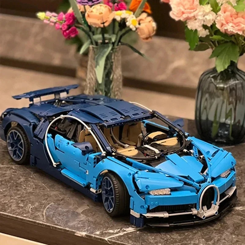 3599Pcs Bugattied Super Sports Racing Car Building Blocks Set Toys For Children Birthday Christmas Gift