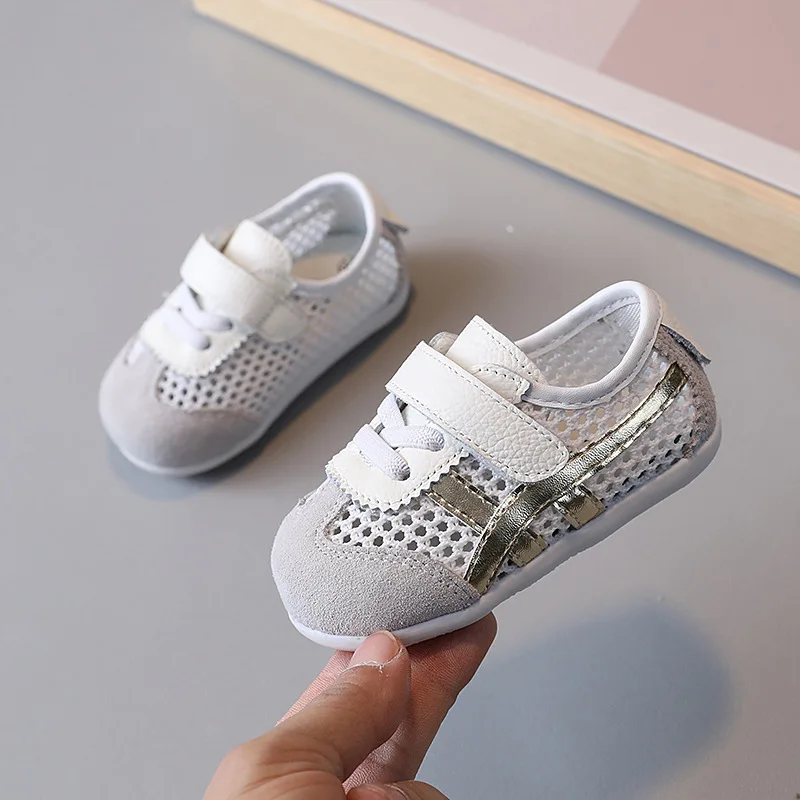 Baby Girl Boy Leather Shoes Toddler Newborn Infant Summer Barefoot Shoes First Walkers Crib Shoes Kid First Steps Shoes Sneakers