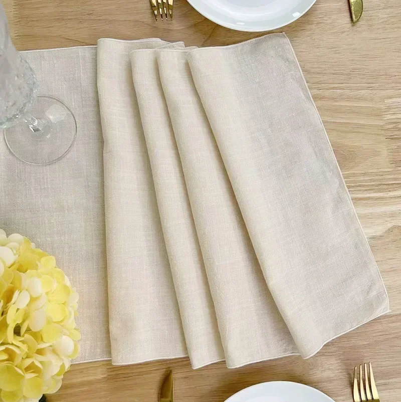 

100% Cotton Table Runners Coffee Kitchen Dining Table Home Decor Christmas Wedding Holiday Chic Handmade Luxury Soft and Simple