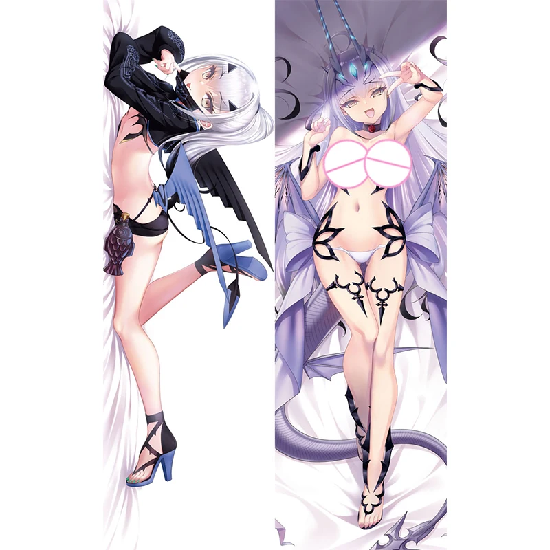 

Dakimakura Anime Pillow Cover Beautiful Girl Double Sided Print 2Way Cushion Bedding Gifts