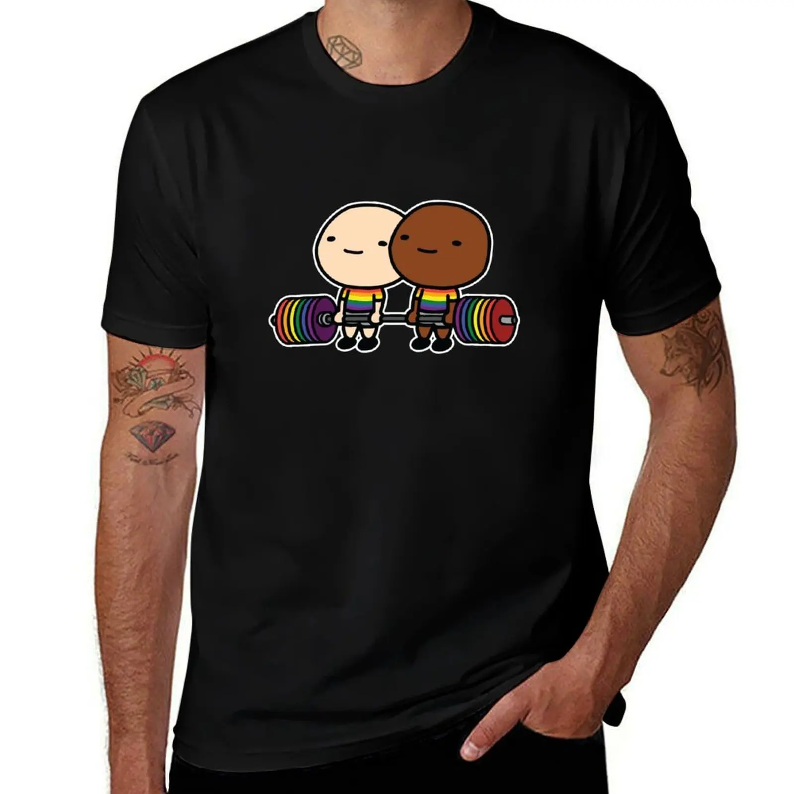 

STRONG PRIDE T-Shirt Summer Print Short Sleeve Tee