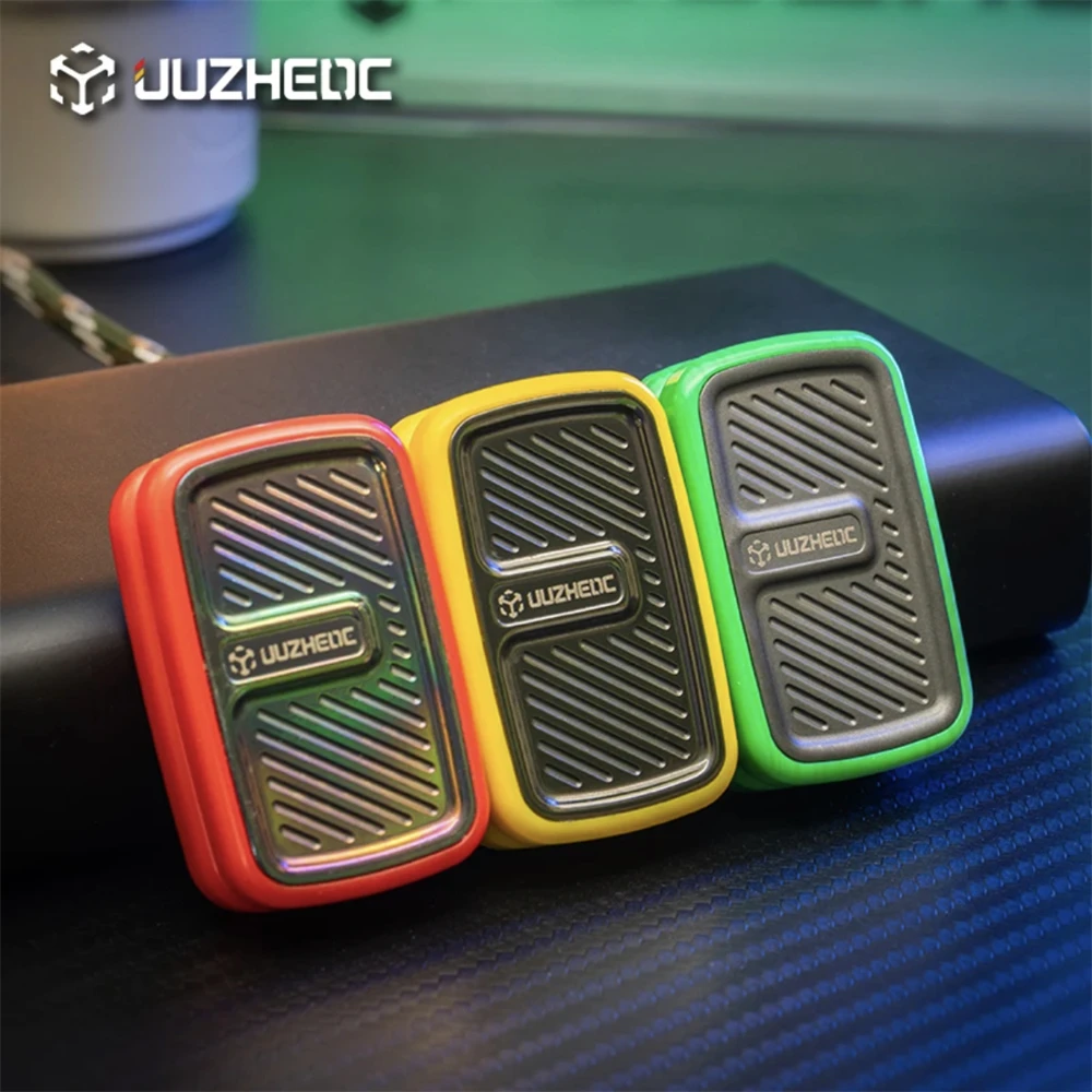 JUZHEDC アーマー EDC フィジェットスピナー メタル製 ストレス解消おもちゃ 不安軽減 ADHD 感覚集中 フィジェットトイ