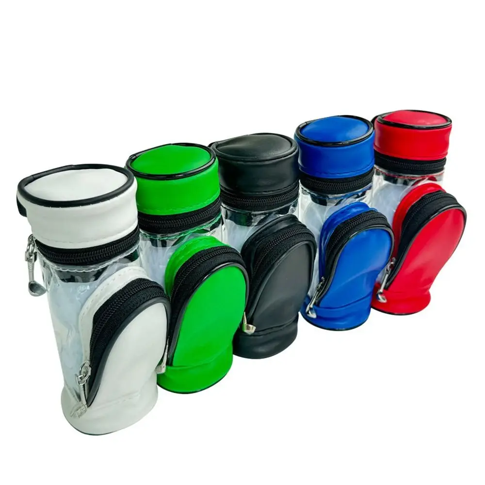 Riñonera portátil para pelota de Golf, puede contener 3 pelotas, bolsa de almacenamiento impermeable para pelotas de Golf, Mini con Clip para cinturón giratorio