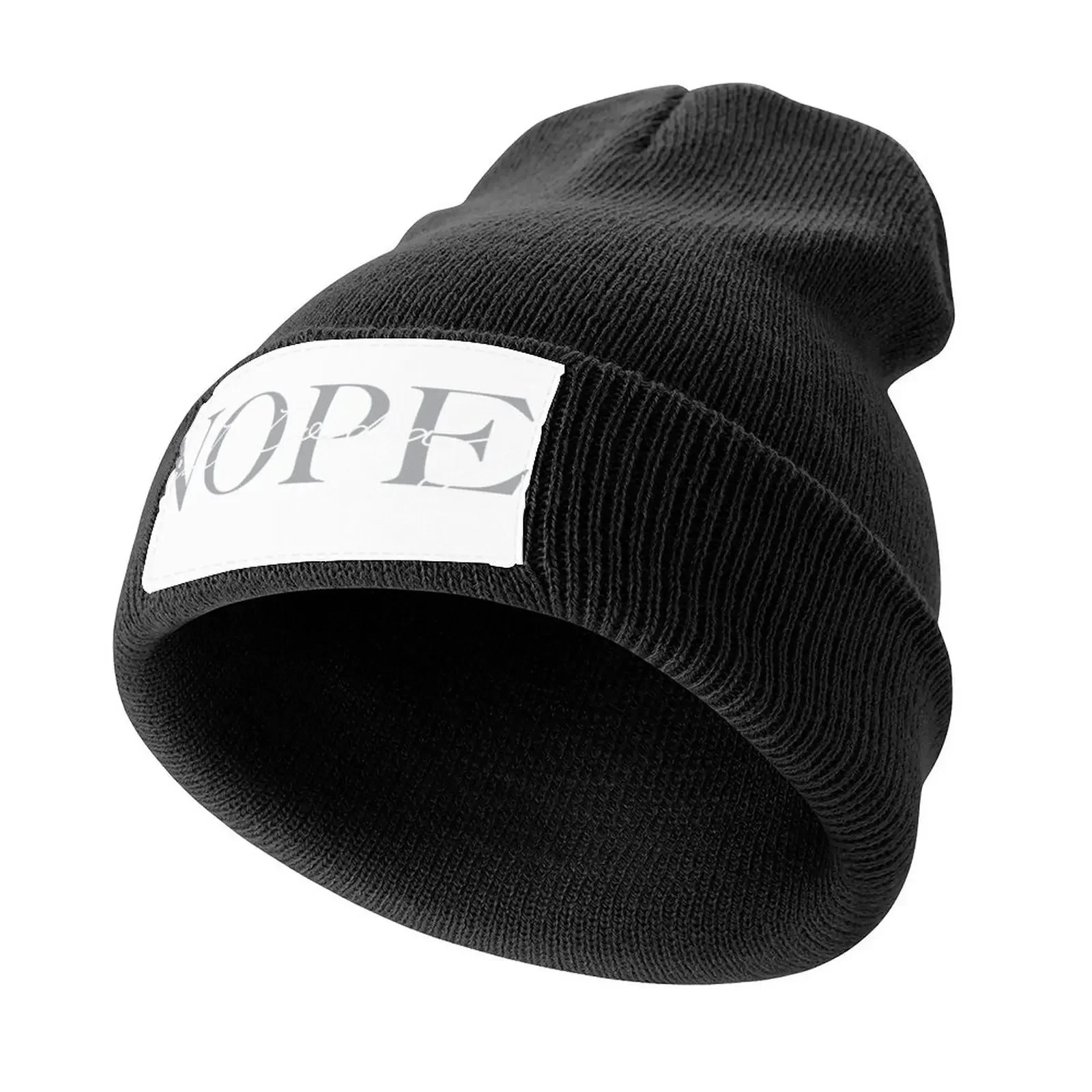 

Nope...Not Today (white lettering) Knitted Cap Anime Hat beach hat Christmas Hat Woman Men's