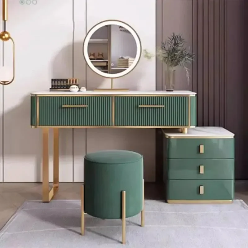 

Salon Storage Vanity Table Living Rooms Space Saving Drawers Dresser Bedroom Makeup Luxury Muebles De Dormitorio Hotel Furniture