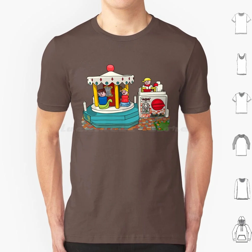 Pessoas merry-go-round t camisa das mulheres dos homens crianças 6xl fplp pequenas pessoas pescador preço pequenas pessoas redondas costurar