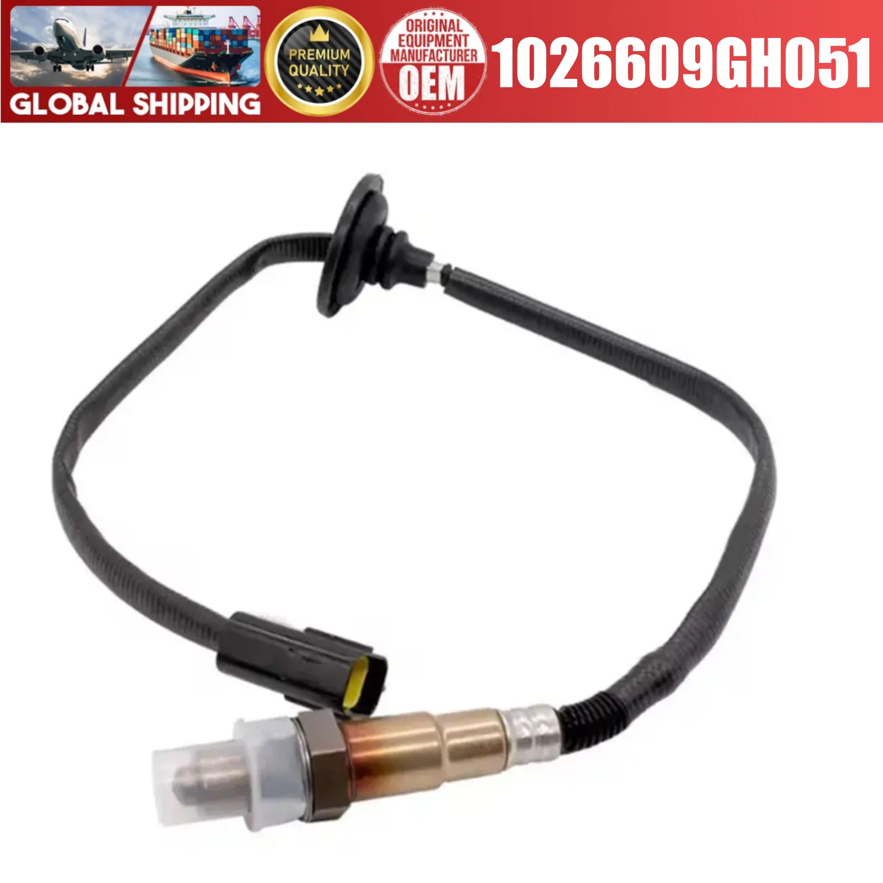 Sensor de oxígeno trasero 1026609GH051 compatible con JAC J2 S3 J4