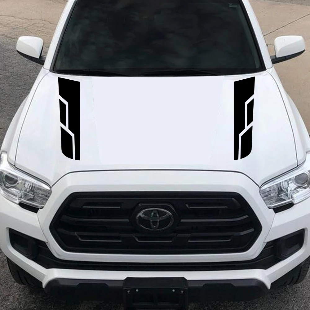 لاقط هود بونيه ملصقات السيارات لتويوتا تاكوما SR TRD برو 4X4 على الطرق الوعرة سباق الرياضة نمط ملصق حائط من الفينيل اكسسوارات ضبط السيارات