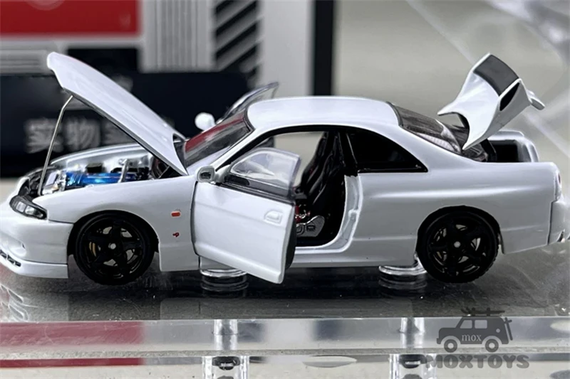 Focal Horizon FH 1:64 R33 BCNR33 White limited999 Diecast Model Car