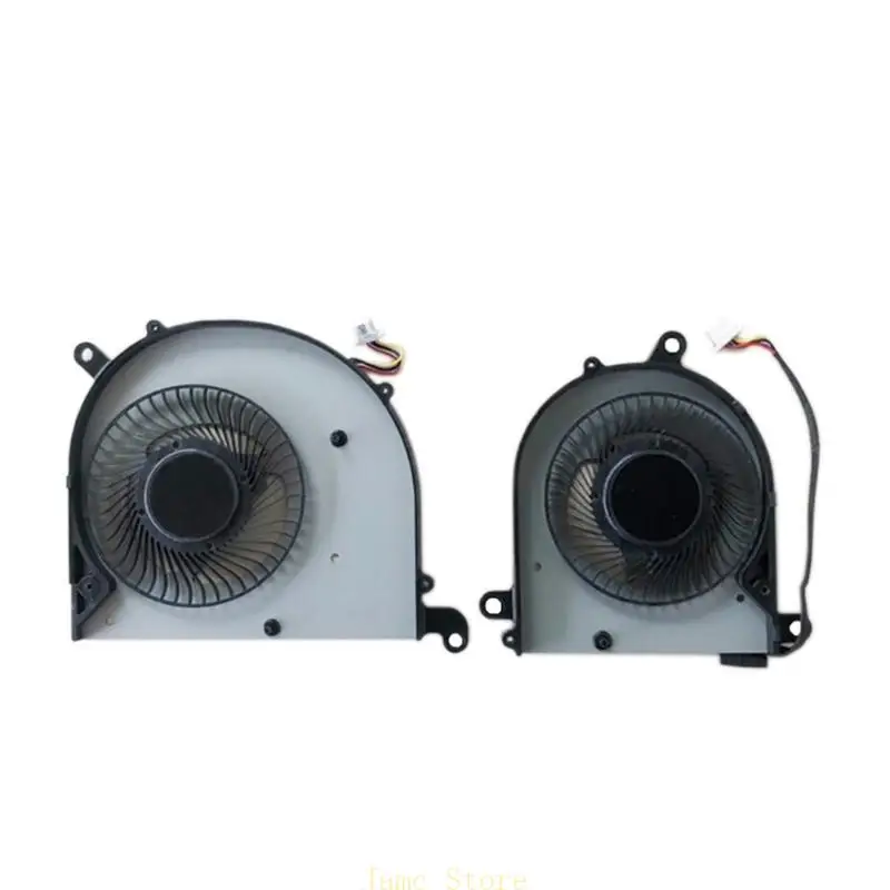 LX0B Laptop CPU GPU Radiator 5V 0.5A 4 Pin 4-KAYA UNTUK MSI PS63 MODERN 8RC 8SC