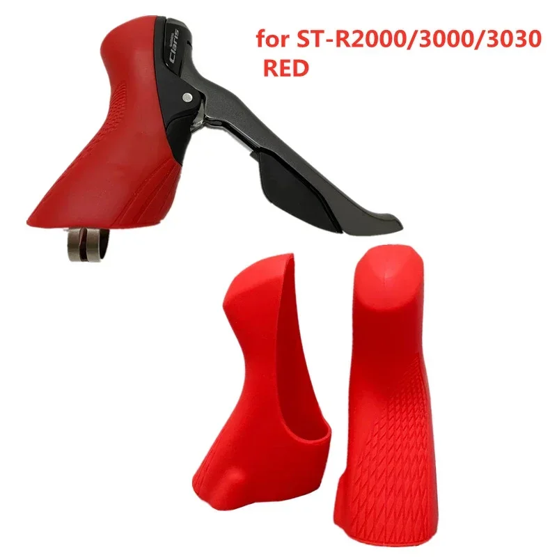 Road Bicycle Bracket Covers IAMOK Silicone Anti-skid Protective Sleeve For Shimano ST-R3000/R2000 Dual Control Lever Bike Parts