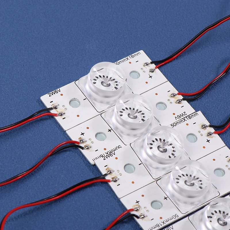 

7 шт. 3 В 6 В SMD лампы с оптическими линзами Fliter для 32-65 дюймов светодиодная лента для подсветки телевизора ремонт светодиодная лента для подсветки с кабелем