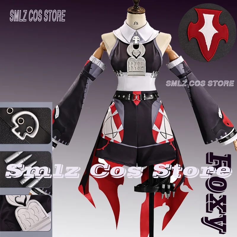 Zzz Roxy Cosplay Costume Game Zenless Zone Zero Ifrita Pryce Costume Women Sexy Uniform Prop Wig Set  Halloween Party Outfit view 2