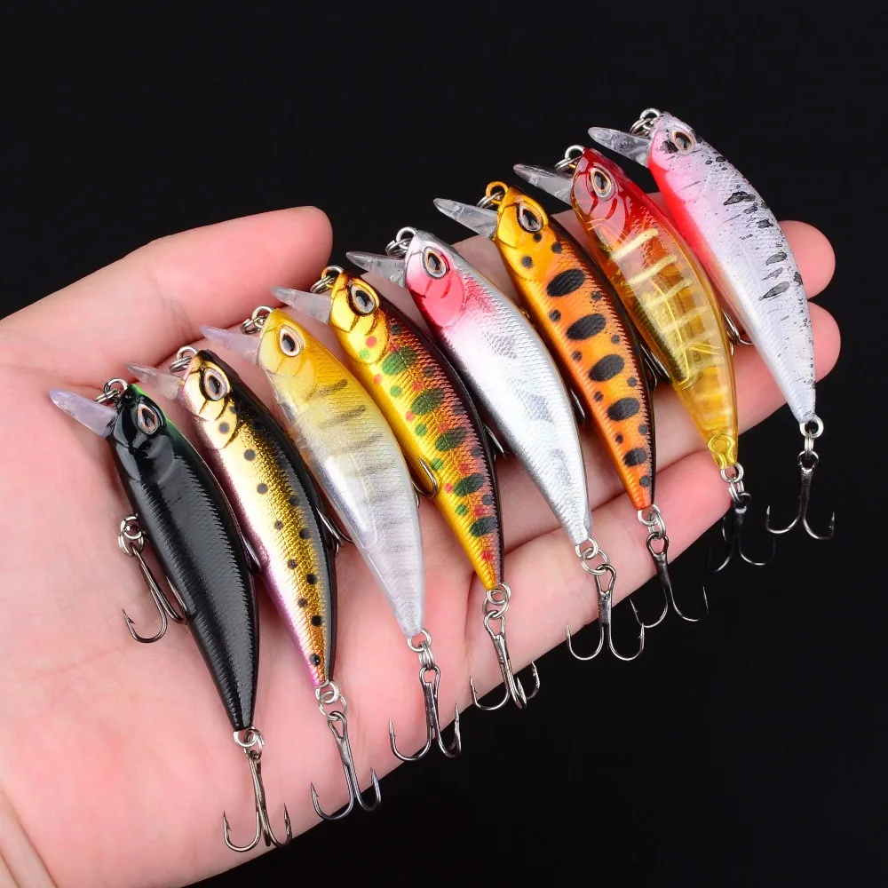 Señuelo artificial Minnow Wobbler para perca y lubina - imagen 4