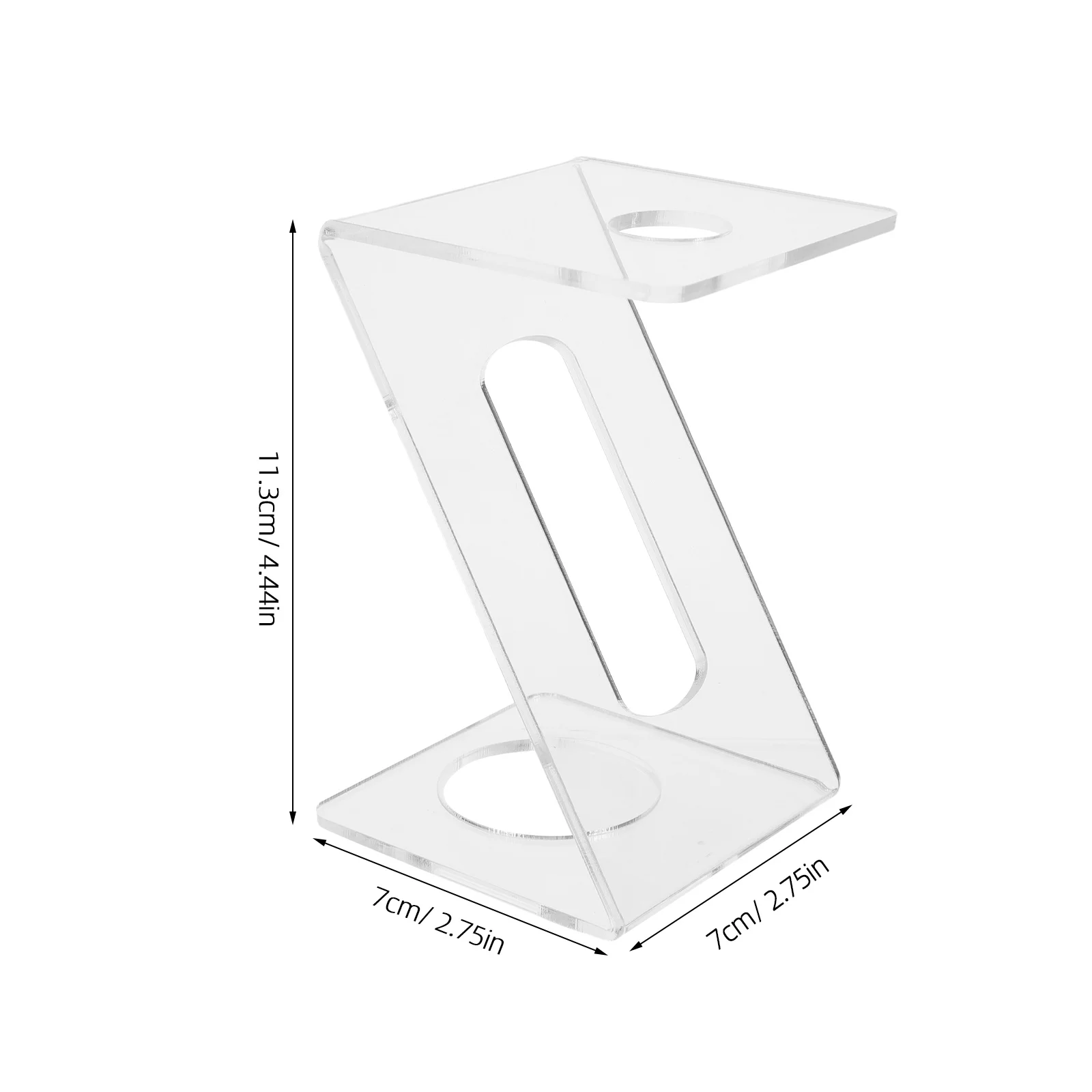 واضح الاكريليك الآيس كريم مخروط حامل حامل رف شاشة الحفلات المنظم كعكة مخروط المعجنات كب كيك الحلوى تخدم الطعام