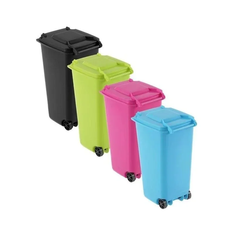 ミニポット鉛筆先ゴミオーガナイザーブラシペンポケットオフィス収納ボックス（色はランダム）