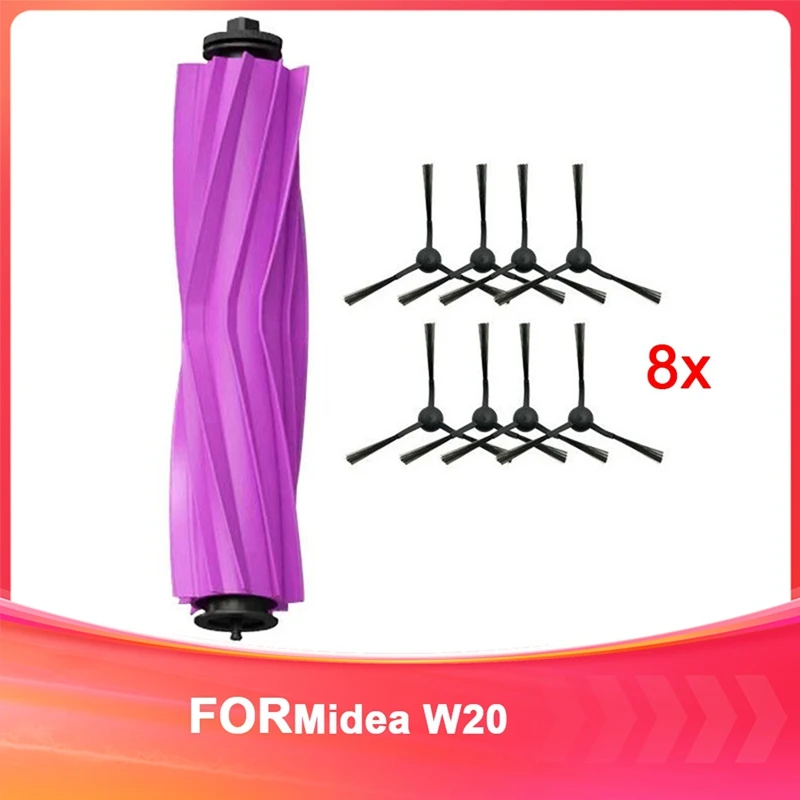 

For Midea W20 Sweeping Robot Main Brush And Side Brush Accessories Sweeping Robot Consumables