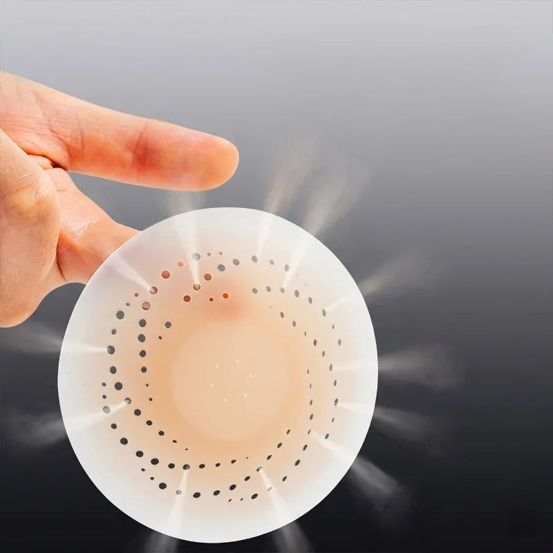 2/10pcs Breathable Nipple Covers Sweatproof Silicone Ultra Thin Seamless Adhesive Breast Stickers Reusable Invisible Bra Pads view 5