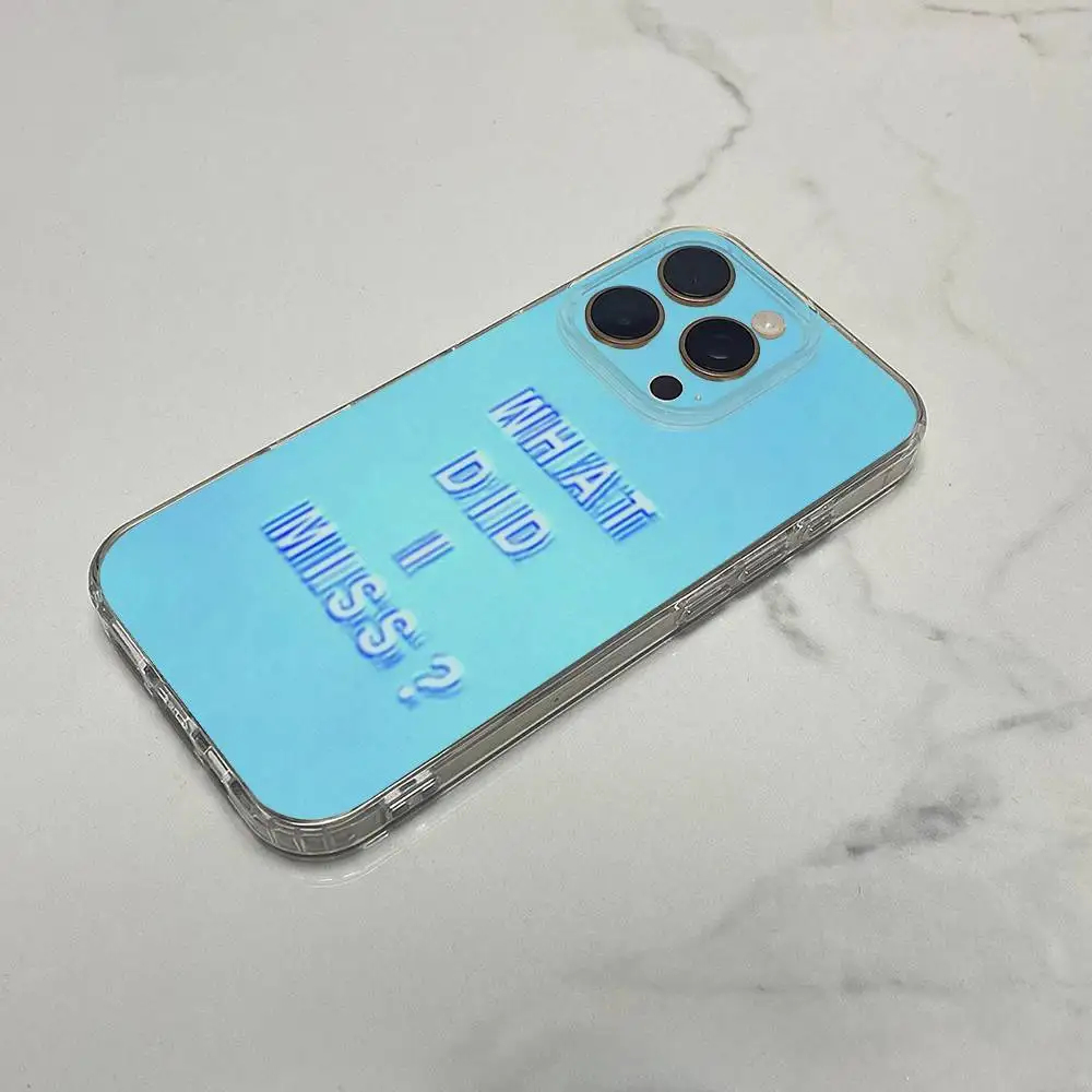 حافظة هاتف Iceman What Did I Miss D-Drake لهاتف iPhone 17,16,15,14,13,12,11 Plus,Pro,Max,Plus,E,SE4,Mini Transparent Box #4