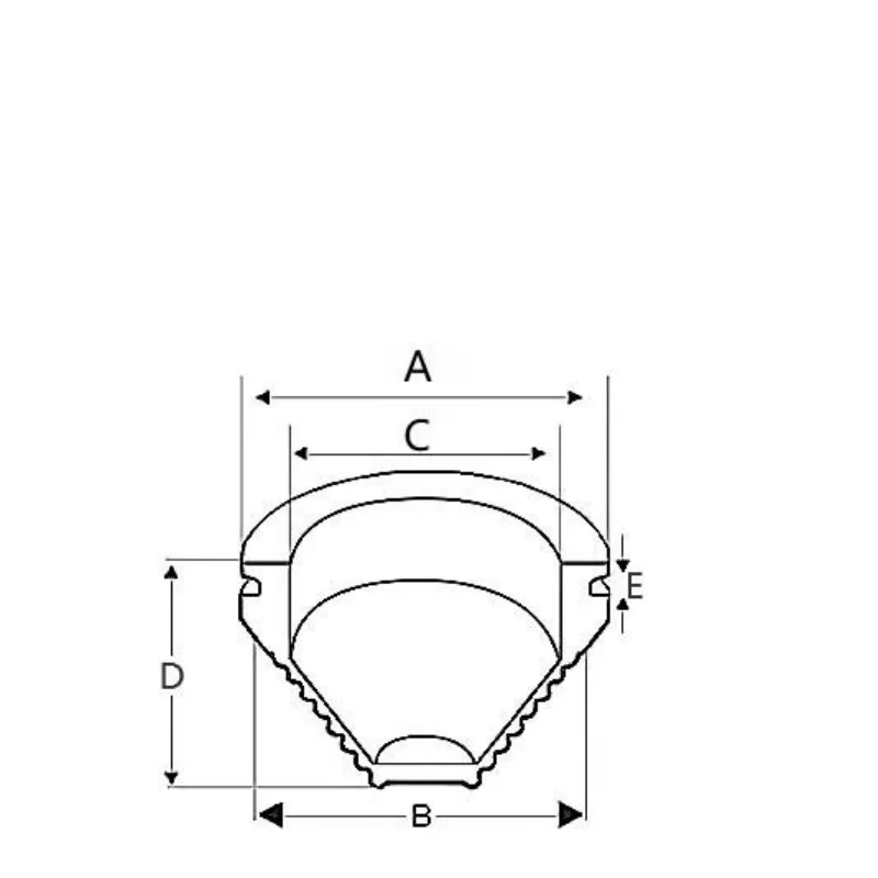 Black Rubber Tower-Shaped Hole Plug Rubber Cap Sealing Ring for Distribution Cabinet Outgoing Line-Cable/Wire Protective Sleeve