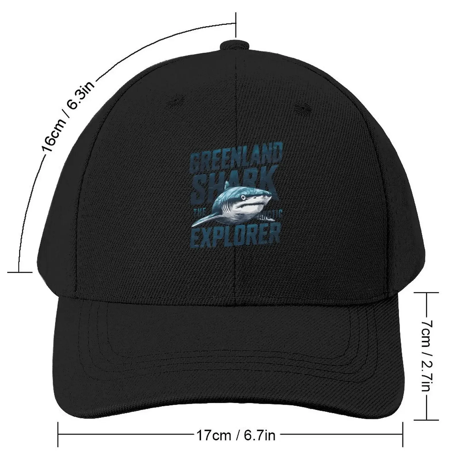 Greenland Shark: The Arctic Explorer Baseball Cap Brand Man cap Hat Beach birthday Anime Hat Girl'S Hats Men's