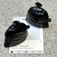 3D Wireless Bluetooth Headset Earphone Cases For Xiaomi Redmi Buds 6 5Pro Funny Rubbish Bag Protection Headphones Cover Cases