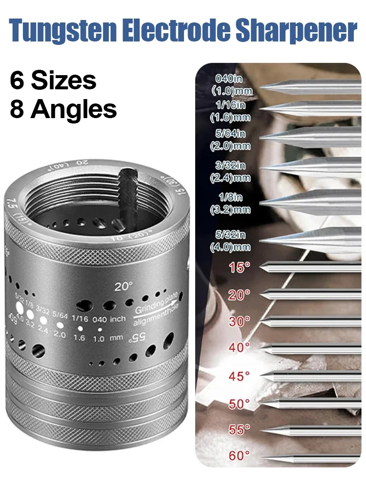 

1PC Electrode Sharpener Grinder Grinding Head TIG Welding Tools
