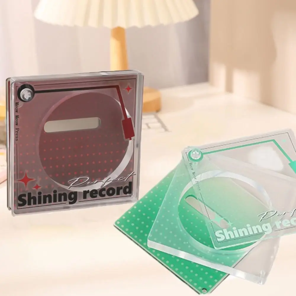 

Colorful Badge Display Ornament Transparent CD Series Badge Display Stand Creative Cute Badge Storage Holders Backpack Ornament
