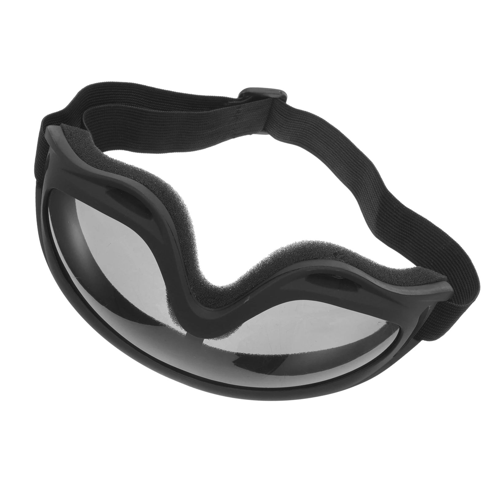 

Windproof Glasses Goggles Black Frame Gray Lens Ski Motorcycle Cycling Riding Protective Outdoor Sports Tpu Material Comfortable