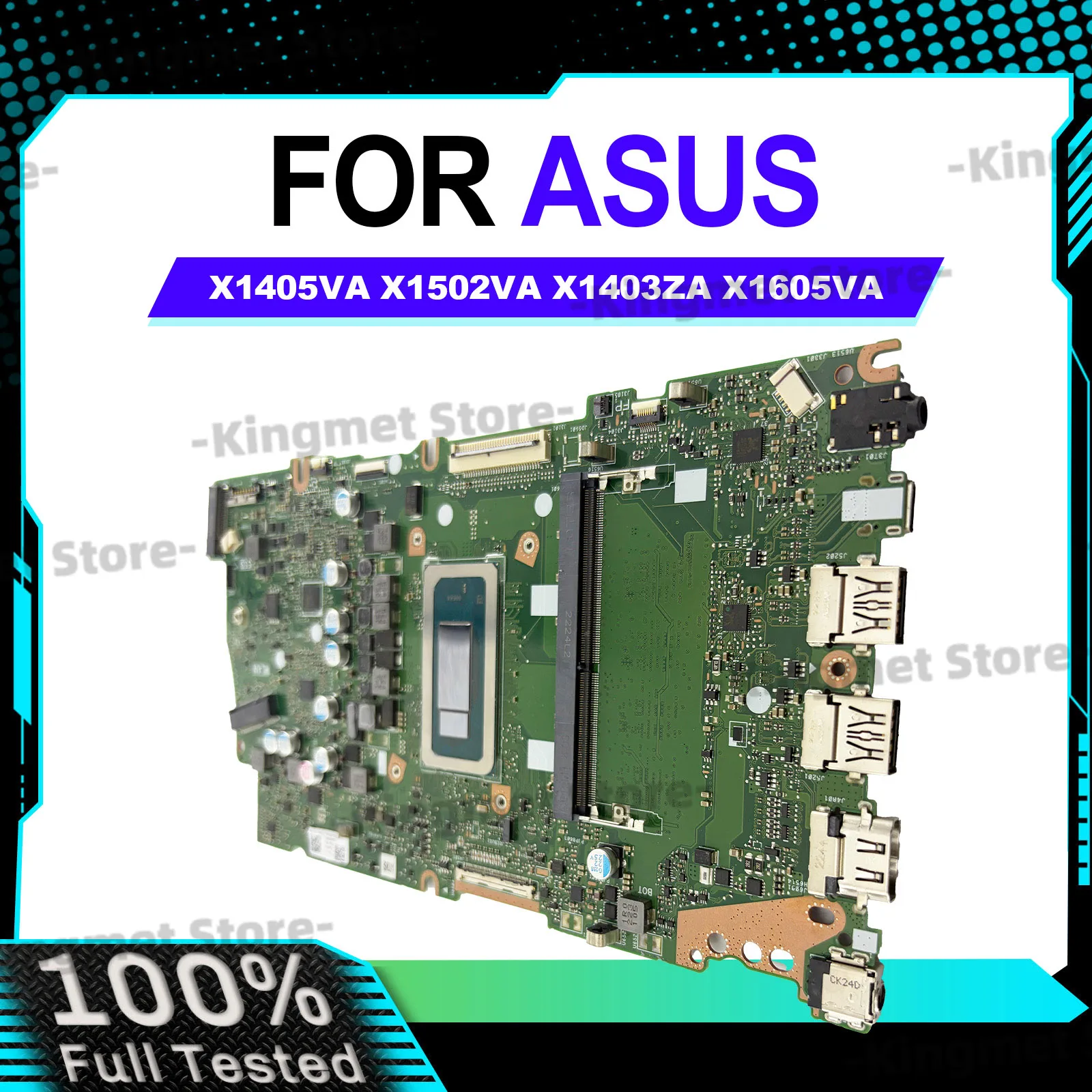 

X1505VA Laptop Motherboard For ASUS VivoBook K3504ZA X1505VA K3504VA X1505V K3604ZA K3704VA K3604VA Mainboard 13th Gen i5 i7 i9