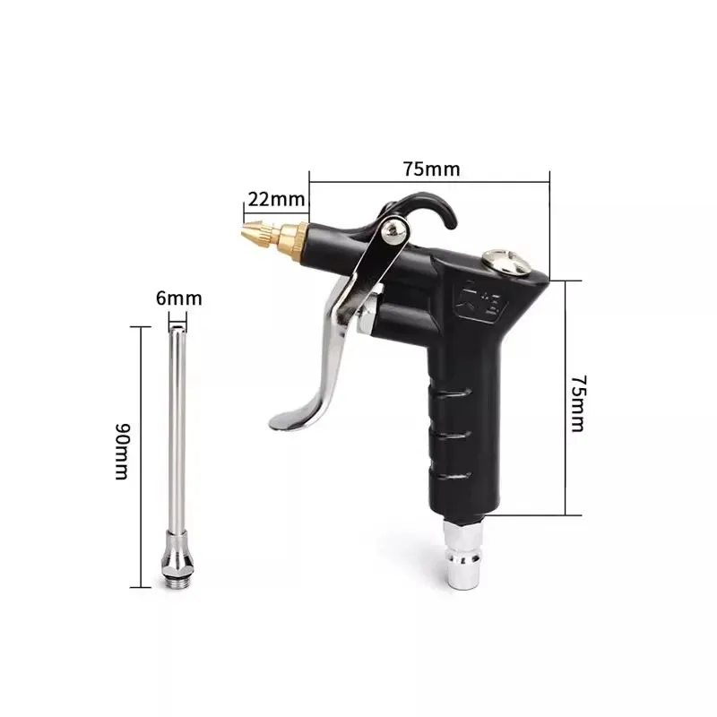 Air Blow Gun Pistol Trigger Cleaner Compressor Dust Blower Nozzle Duster Cleaning Tools NPN989 DG10