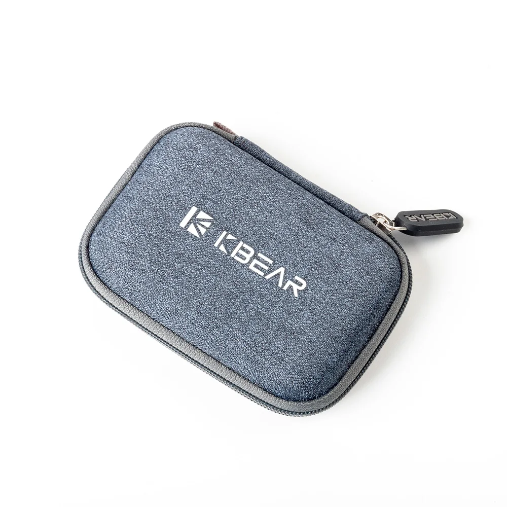 KBEAR Case Earphones Headset Accessories Protable Bag Storage Package Cases for KBEAR KZ Moondrop Cable Headphone Monitor Iems