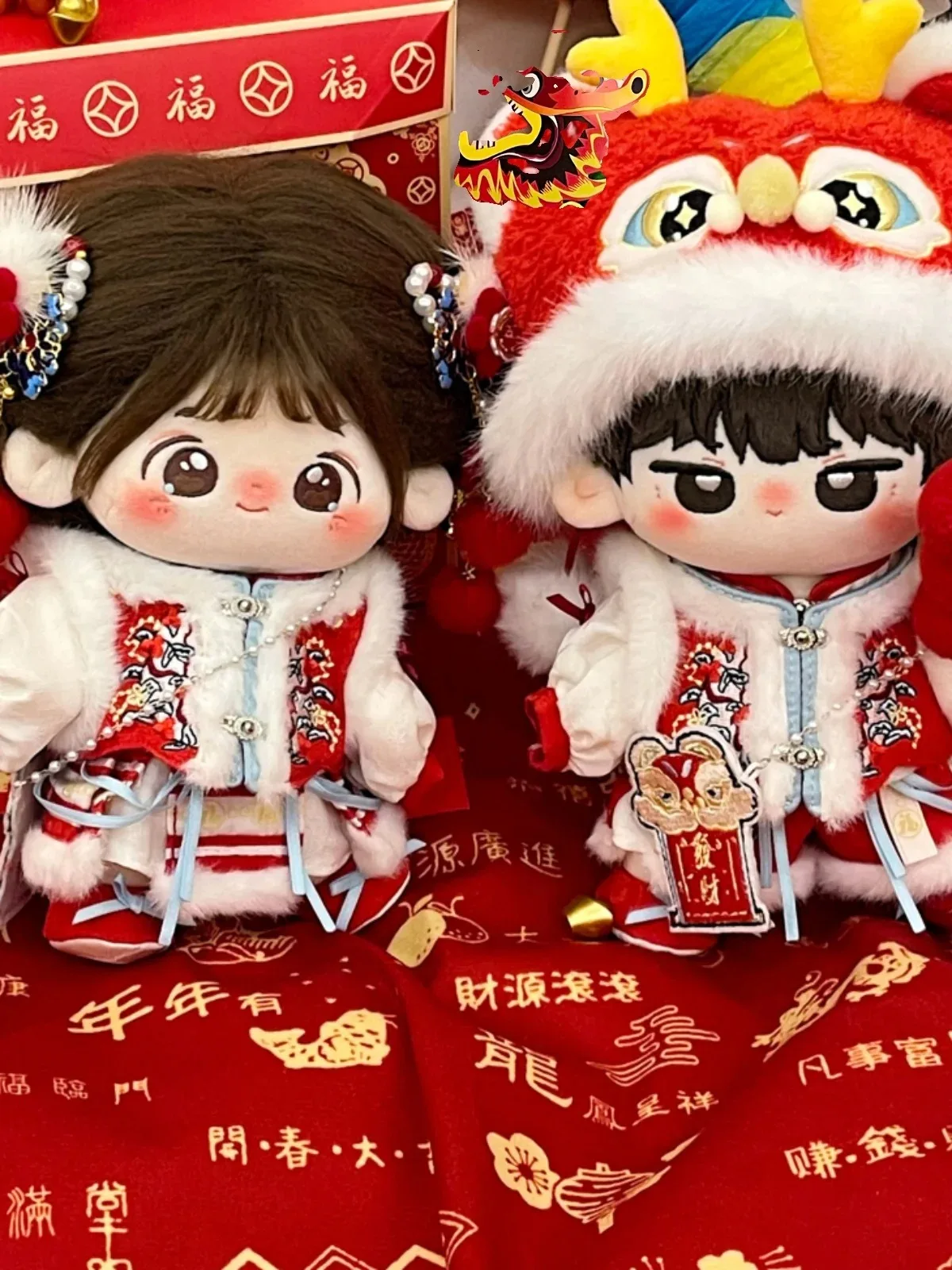 بدلة زي العام الجديد حمراء للفتيان والفتيات ، فستان ملابس ، ملابس جميلة ، هدايا تأثيري ، حلوة ، رائعة ، أصلية ، 20