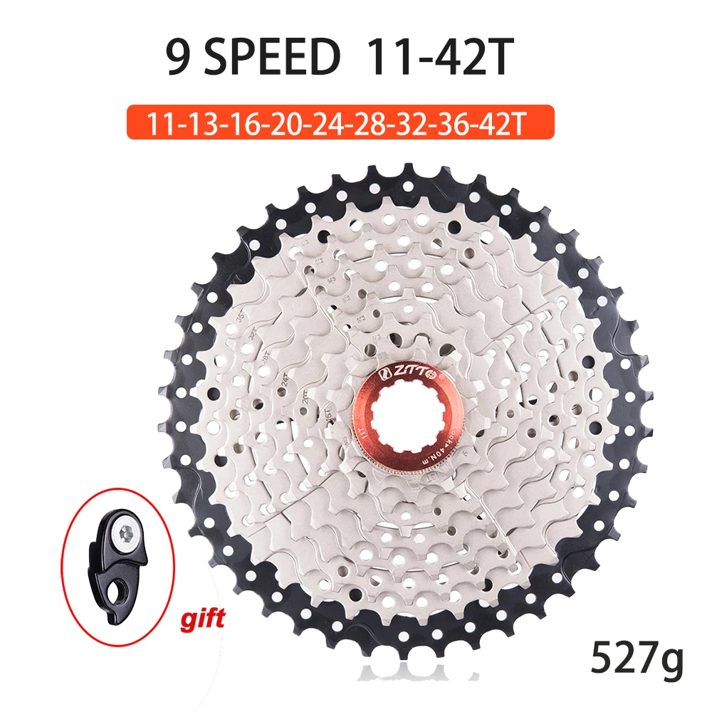 ZTTO MTB Bicycle 9 Speed Cassette 9s 11-32/36/40/42/46/50T