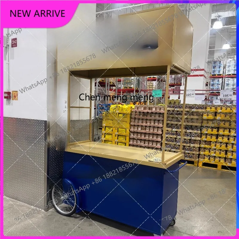 

Ночной рынок киоск из кованого железа поплавок на открытом воздухе, открытый мобильный торговый центр дисплей продаж автомобиля H