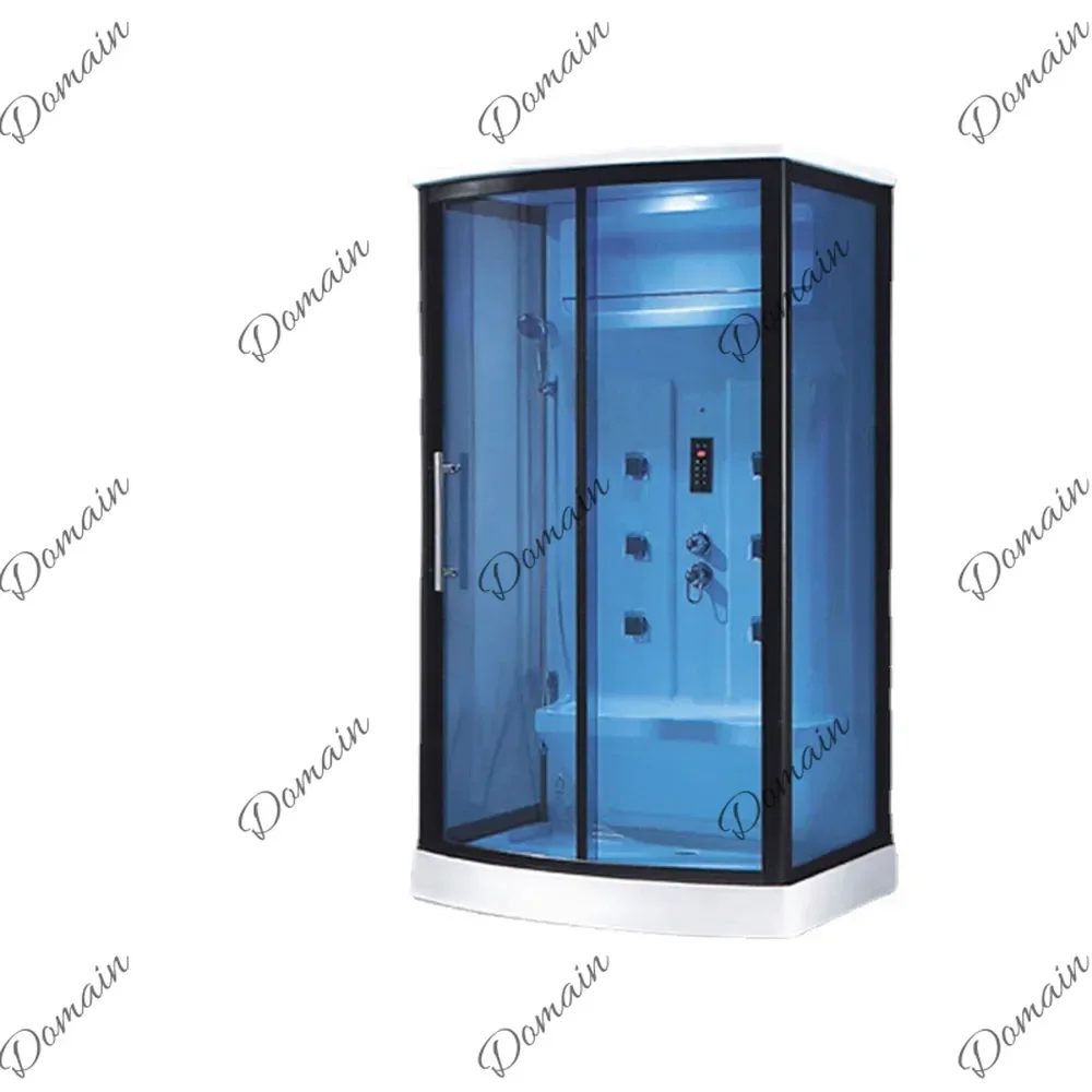 YLF 1200X900X2150mm Luxury Steam Shower Cabin Bathroom Shower Enclosure Multi-Functional Wet Sauna Room A-063