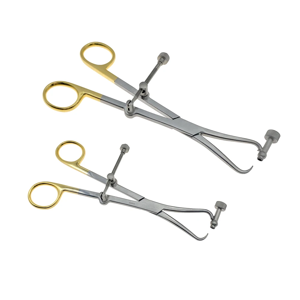 Bone Plate Holding Forceps Reduction forceps with Drill Guide for trauma surgery Orthopedic Pet Surgical Instrument