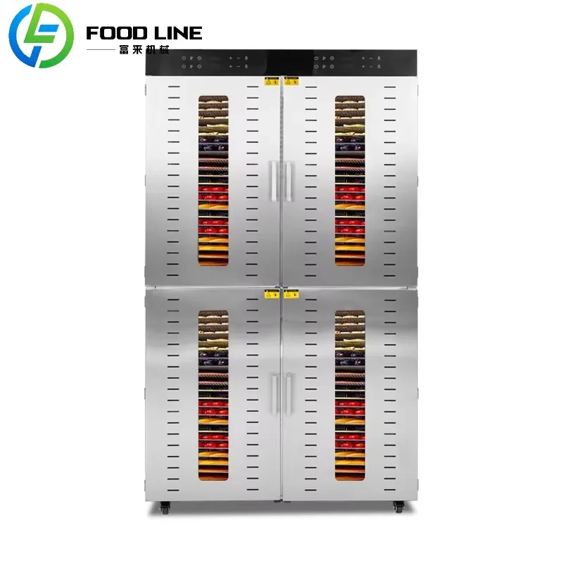 80 Layers Large Capacity Digital Control Stainless Steel Food Drying Machine Dehydrator Industrial Fruit