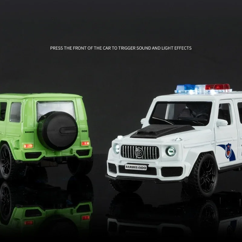 Simulation 1/32 Benz G800 Off Road Vehicle Model Alloy Diecast Toy Vehicle Children Boy Car Toy Gift Birthday Miniature Voiture