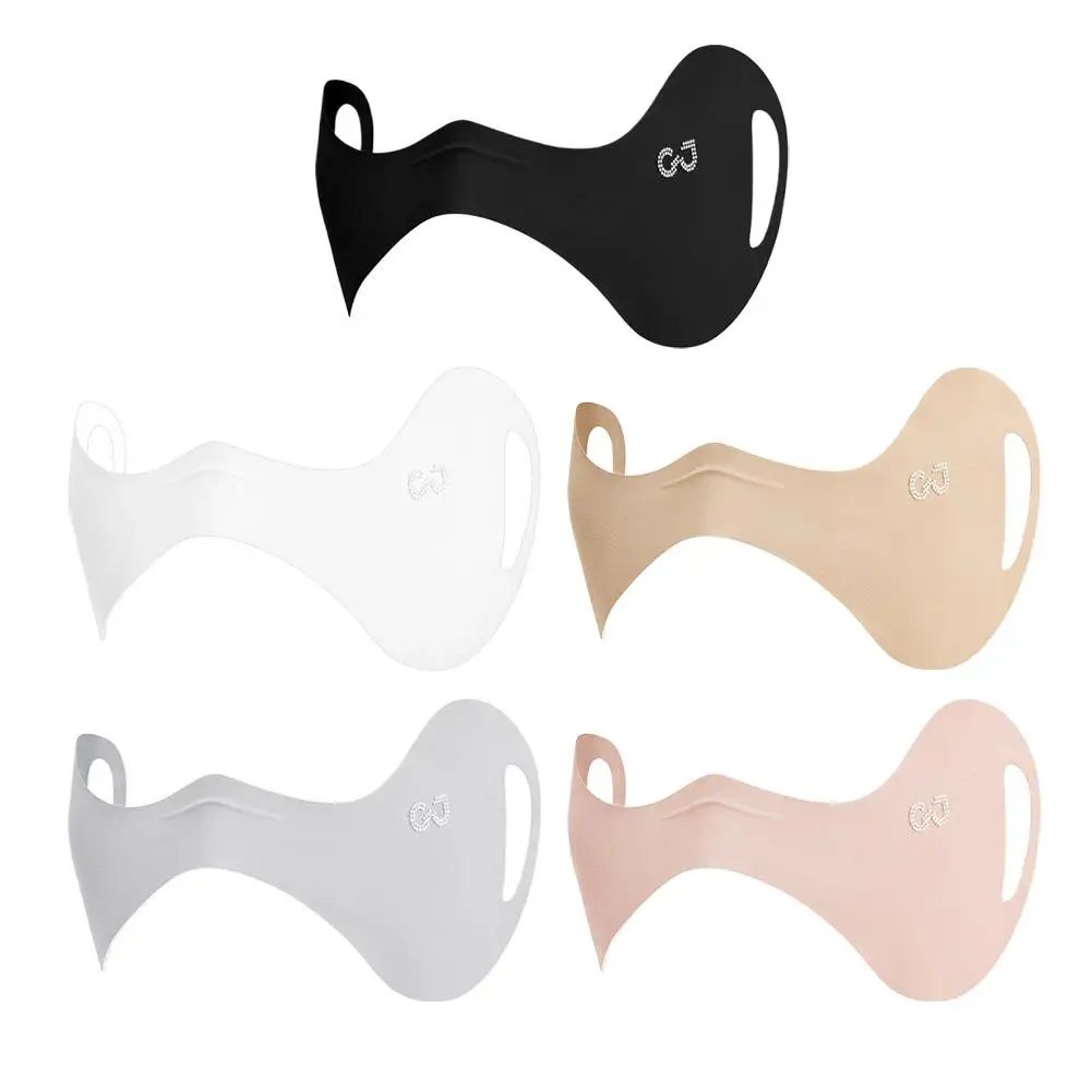 New Ice Silk Sunscreen Face  Mask Breathable Sunscreen Face Scarf  Anti UV Eye Protection Mask  Running Golf Face Masks Riding image 6