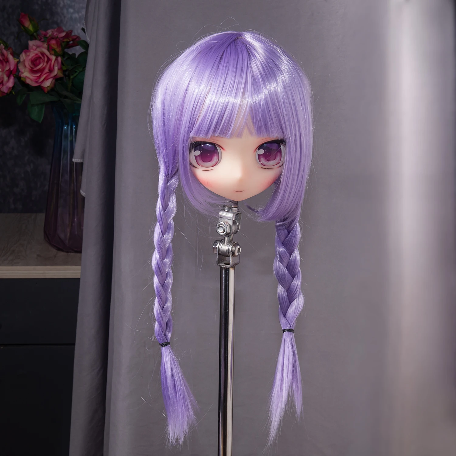 

New anime doll head,available for sale separately as a wig.Made of TPE material. Suitable for both men and women.Limited edition